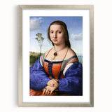 Renaissance Art Prints - Raphael’s Portrait of Maddalena Strozzi Doni