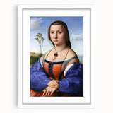 Renaissance Art Prints - Raphael’s Portrait of Maddalena Strozzi Doni