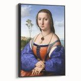 Renaissance Art Prints - Raphael’s Portrait of Maddalena Strozzi Doni