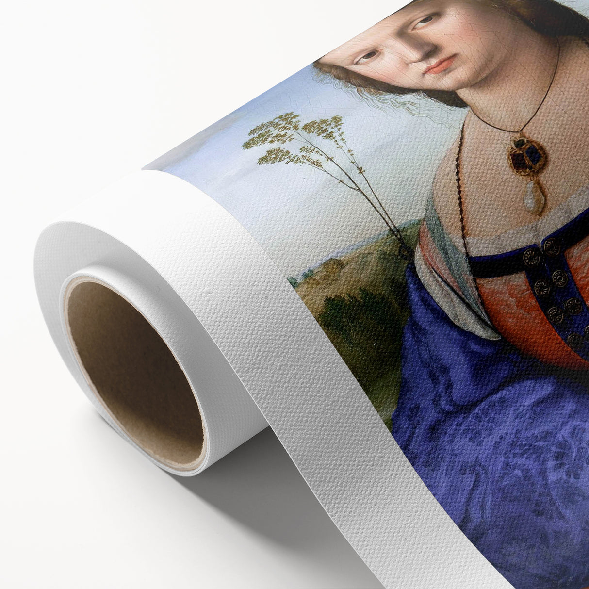 Renaissance Art Prints - Raphael’s Portrait of Maddalena Strozzi Doni