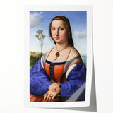 Renaissance Art Prints - Raphael’s Portrait of Maddalena Strozzi Doni