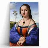Renaissance Art Prints - Raphael’s Portrait of Maddalena Strozzi Doni