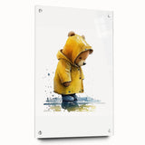 Rainy Day Teddy Boys Room Wall Art – Kids Wall Art Prints