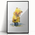 Rainy Day Teddy Boys Room Wall Art – Kids Wall Art Prints