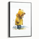 Rainy Day Teddy Boys Room Wall Art – Kids Wall Art Prints