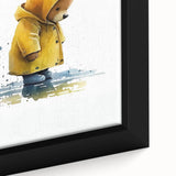 Rainy Day Teddy Boys Room Wall Art – Kids Wall Art Prints