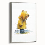 Rainy Day Teddy Boys Room Wall Art – Kids Wall Art Prints