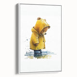 Rainy Day Teddy Boys Room Wall Art – Kids Wall Art Prints