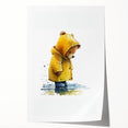 Rainy Day Teddy Boys Room Wall Art – Kids Wall Art Prints