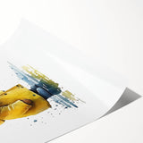 Rainy Day Teddy Boys Room Wall Art – Kids Wall Art Prints