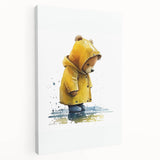 Rainy Day Teddy Boys Room Wall Art – Kids Wall Art Prints