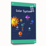 Solar System - Kids Educational Wall Art Space Learning Print