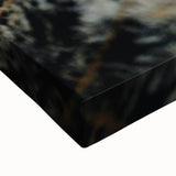 Large art depicting a black and white autumn landscape on stretched canvas, suitable for bedroom wall decor.