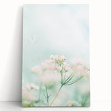 Black and white large art of spring trees on stretched canvas, suitable as kitchen wall art or for bedroom ambiance.