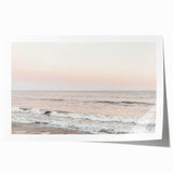 Extra large rolled canvas print featuring a floral design in pastel shades, ideal for art wall dining room decor.