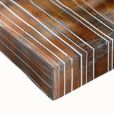 Plum and Brown Abstract Tree Wall Art - Large Canvas & Framed Print