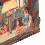 Modern Wall Art - Cozy Evening Interior Scene | Warm Nostalgic Decor