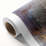 Gold and Brown Abstract Tree Wall Art - Large Canvas & Framed Print