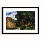 Impressionist Art – Peaceful River at Sunset with Vibrant Sky