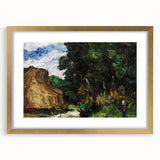 Impressionist Art – Peaceful River at Sunset with Vibrant Sky