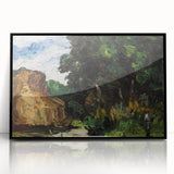 Impressionist Art – Peaceful River at Sunset with Vibrant Sky