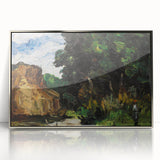 Impressionist Art – Peaceful River at Sunset with Vibrant Sky