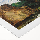 Impressionist Art – Peaceful River at Sunset with Vibrant Sky