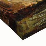 Impressionist Art – Peaceful River at Sunset with Vibrant Sky