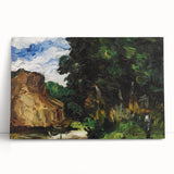 Impressionist Art – Peaceful River at Sunset with Vibrant Sky