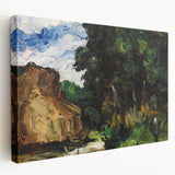 Impressionist Art – Peaceful River at Sunset with Vibrant Sky