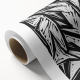 Modern Abstract Foxes Design | Contemporary Black and White Wall Art