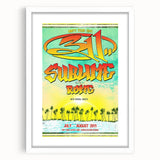 311 Sublime Unity Tour 2011 Poster – Vintage Concert Art
