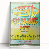311 Sublime Unity Tour 2011 Poster – Vintage Concert Art