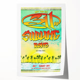 311 Sublime Unity Tour 2011 Poster – Vintage Concert Art