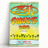 311 Sublime Unity Tour 2011 Poster – Vintage Concert Art