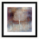 Rustic Abstract Tree Wall Art - Large Canvas & Framed Print