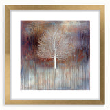 Rustic Abstract Tree Wall Art - Large Canvas & Framed Print