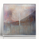 Rustic Abstract Tree Wall Art - Large Canvas & Framed Print