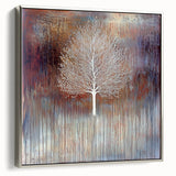 Rustic Abstract Tree Wall Art - Large Canvas & Framed Print