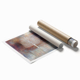 Rustic Abstract Tree Wall Art - Large Canvas & Framed Print