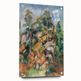Impressionist Landscape Wall Art - Rocks and Trees - French Impressionism