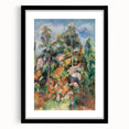 Impressionist Landscape Wall Art - Rocks and Trees - French Impressionism