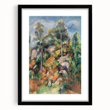 Impressionist Landscape Wall Art - Rocks and Trees - French Impressionism