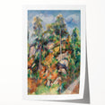 Impressionist Landscape Wall Art - Rocks and Trees - French Impressionism