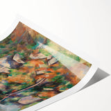 Impressionist Landscape Wall Art - Rocks and Trees - French Impressionism