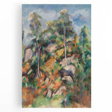 Impressionist Landscape Wall Art - Rocks and Trees - French Impressionism