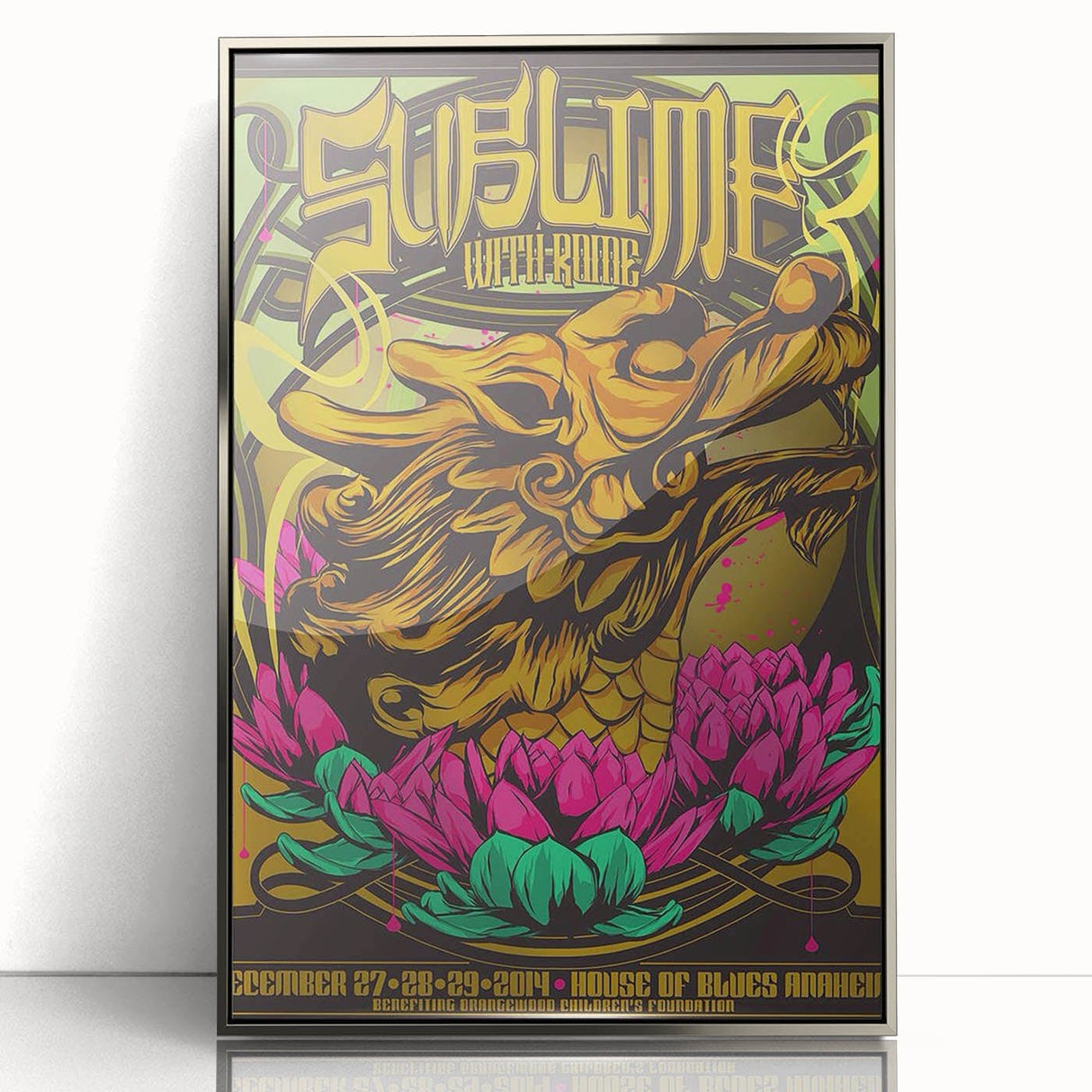 Sublime with Rome 2014 Poster – Vintage Concert Art