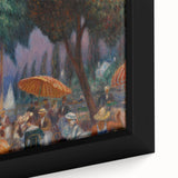 Modern Wall Art - Festive Outdoor Gathering Scene | Vibrant Social Decor