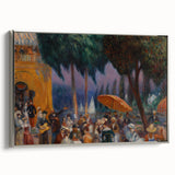 Modern Wall Art - Festive Outdoor Gathering Scene | Vibrant Social Decor