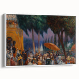 Modern Wall Art - Festive Outdoor Gathering Scene | Vibrant Social Decor